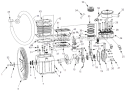 Page B Diagram and Parts List for EX840300 2005 Campbell Hausfeld Compressor